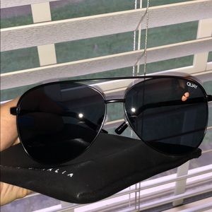 QUAY Australia sunglasses with case